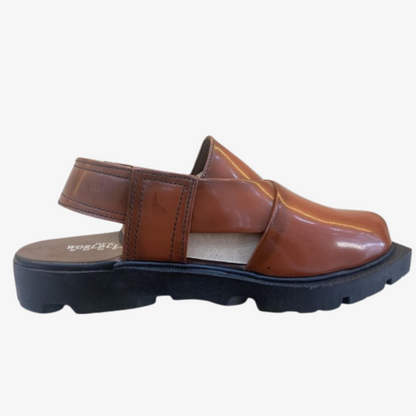 Premium Brown Peshawari Chappal