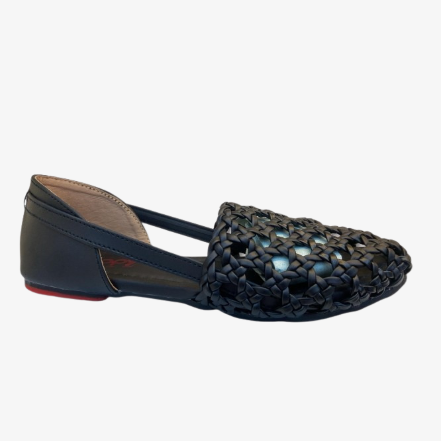 Women’s Black Woven Loafer